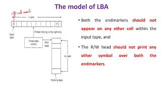 Automata Theory and Computability ATC Module 4 Lecture6 – Linear Bounded Automaton LBA [upl. by Hedaza]