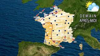 Prévision météo France du Vendredi 5 au Jeudi 11 Juillet 2024 [upl. by Llekim]