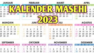 Kalender 2023 [upl. by Akimahc944]