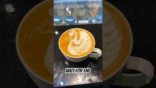 Latte Art Tutorial 609 fypシ゚ [upl. by Ingram]