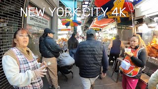 New York City Walking Tour 4K  Roosevelt Avenue Queens [upl. by Naujal]