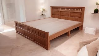 teak wood platform bedsolid wooden bedfurniture showroom Bangalore [upl. by Cornie]