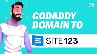 How To Point Godaddy Domain To Site123 Quickly and Easy 2024 [upl. by Adnahsam]