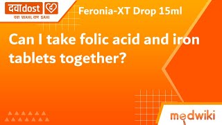 Can I take folic acid and iron tablets together [upl. by Archer]