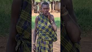 Surma tribe woman lost some money  ethiopia shorts ethiopia omovalley [upl. by Selda791]