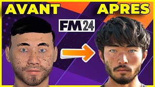 CHANGER FACILEMENT LES TÊTES DES NEWGENS SUR FOOTBALL MANAGER 2024  TUTO FM24 [upl. by Shina]