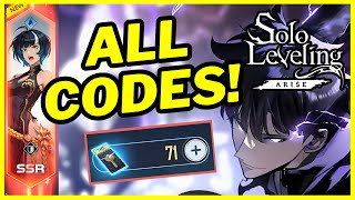 ALL NEW CODES SSR Summons Solo Leveling Arise WORKING [upl. by Zaremski]