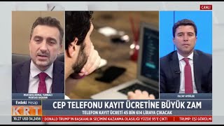 GÜNDEM IMEI KAYIT ÜCRETİ KAYIT DIŞILIK VERGİ ORANLARI KLONLAMA SORUNU VE TAKSİT KISITLAMASI [upl. by Gleeson856]