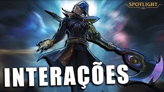 KAYN ODISSEIA INTERAÇÕES [upl. by Aleahs]