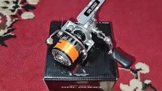 Reel Silver Rays Light SRL 2000 Tridentech  Rell 2000 badak tridentech reelpancingkuat [upl. by Boru521]