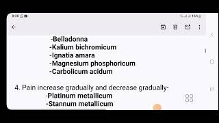 Pain Remedies Comparison From Allens Keynote and Boericke Materia Medica Easy Explanation [upl. by Arema788]