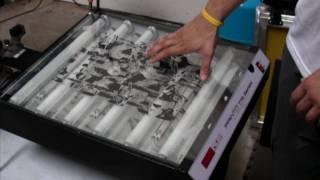 Cyanotype Demonstration [upl. by Lachus]