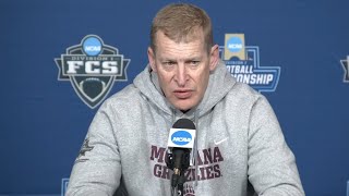 Montana FCS championship pregame press conference  Jan 5 2024 [upl. by Rodolphe95]