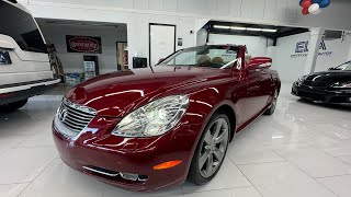 2010 Lexus SC430 RED MICA Walk Around ExoticLuxuryAutos [upl. by Maryrose372]