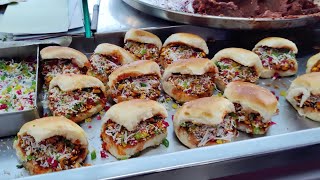 Original Dabeli of Kutch  Famous Binharif Kutchi Dabeli  Indian Street Food [upl. by Aleek384]