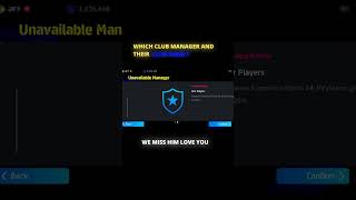 Unavailable manager part 2 • Efootball25 efootball football [upl. by Edik]