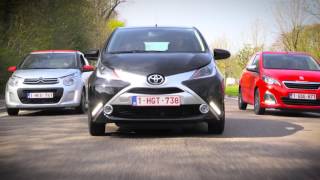 La Citroën C1 Toyota Aygo ou Peugeot 108 laquelle est la meilleure [upl. by Golding]