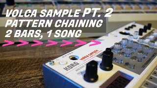 Lets Jam  KORG Volca Sample 2  Pattern Chain [upl. by Ljoka395]