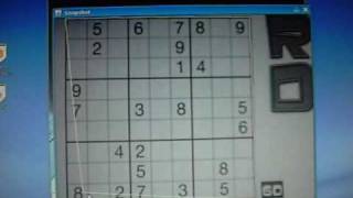 Webcam OCR Sudoku Solver [upl. by Shaefer]