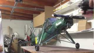 RC fieseler storch start saito FG 40 2 [upl. by Guevara]