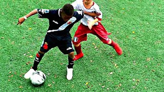 Juninho  O Jogador Infantil Mais Divertido Do Futebol  Habilidades e objetivos do Drible [upl. by Iknarf773]