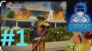 firefighter simulator1videoGAME FUSION UP [upl. by Ahsenauq296]