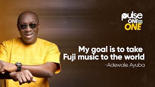 Fuji Music Legend Adewale Ayuba On His Goal To Share Fuji Music With The World  Pulse One On One [upl. by Eded]