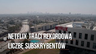 Netflix traci rekordową liczbę subskrybentów Będą reklamy a nie będzie dzielenia kont [upl. by Enaerb]