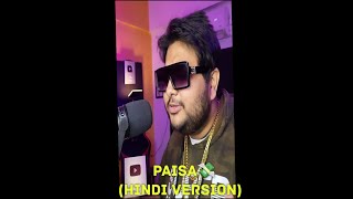 PAISA  Hindi version   Seven Hundred fifty  kushal pokhrel paisha [upl. by Ullman]