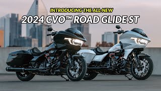 2024 HarleyDavidson CVO Road Glide ST reveal  FIRST LOOK [upl. by Neemsaj980]