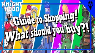 Knighthood Guide  Tutorial to all shops [upl. by Ysdnyl461]