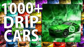 DRIP CARS THE MOVIE  1000 DRIP CAR COMPILATION ALL CARS [upl. by Ajtak]