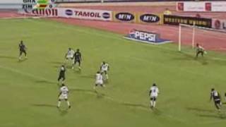 Ghana vs Zimbabwe  Africa Cup of Nations Egypt 2006 [upl. by Tartan]