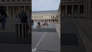 🇨🇵Colonnes de BurenLes Deux Plateaux paris4kwalker travelparis paris france [upl. by Beckerman263]