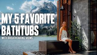 TOP 5 BEST BATHTUBS TO RELAX IN THE WORLD [upl. by Helge96]