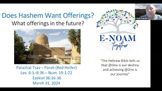 eNoam Ep 143  Does Hashem Want Offerings What Offerings in the Future [upl. by Liagiba42]