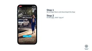 Volkswagen Commercial Vehicles  WeConnect Downloading the App [upl. by Navoj545]