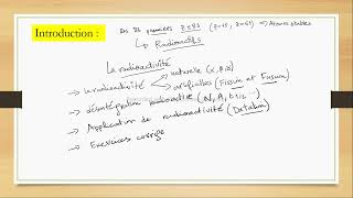 31  Introduction à la radioactivité [upl. by Abdella407]