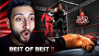 Top 5 Best Bad Blood Matches of All Time 🔥 [upl. by Nevin]