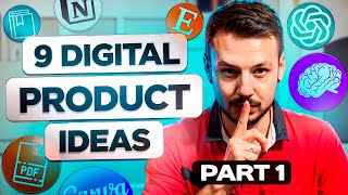 Sell These Digital Products Online and Make Money Now [upl. by Ehtylb]