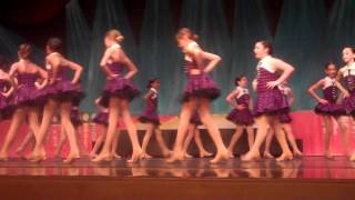 Carolines Tap Recital Dance 2012 [upl. by Enytnoel467]