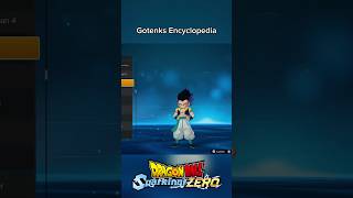 Gotenks Encyclopedia sparkingzero dragonballsparkingzero dragonball dbz shorts [upl. by Llertnek794]