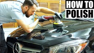 How To Polish A Car For Beginners  Remove Swirls and Scratches  Car Polish [upl. by Nivrem732]