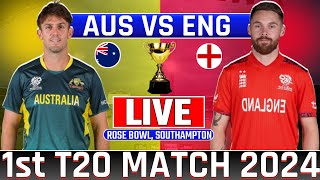 Live Australia vs England 1st T20  Eng vs Aus Today Live Cricket Match  Live Cricket Match T20 [upl. by Dowd]