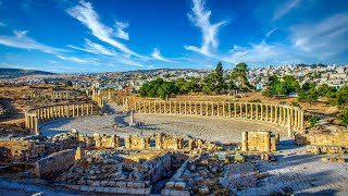 Jerash Jordan Ancient Roman Masterpiece [upl. by Ruckman585]