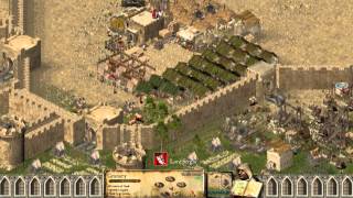 Stronghold Crusader  Multiplayer bole316 vs SergiuHellDragoonHQ 1080pHD [upl. by Shipley]