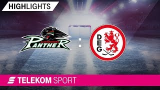 Augsburger Panther – Düsseldorfer EG  5 Spieltag 1819  Telekom Sport [upl. by Nytsirhc]