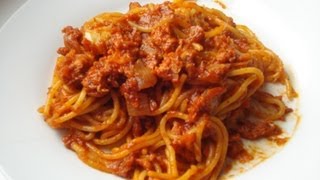 Easy Meat Sauce  Spaghetti bolognese  po bolońsku  Simple Recipe  przepisTV [upl. by Claudianus]