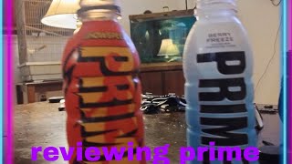 reviewing Berry freeze prime and Ishowspeed prime [upl. by Ardell628]