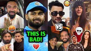 He got BADLY EXPOSED 😡 Ajaz ANGRY on Purav Jha amp Harsh Stree 2 Emiway Vs King Rishabh Pant [upl. by Norab]